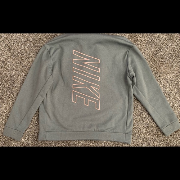 Nike Women's Grey Fleece Pullover Hoodie Size Small - Picture 4 of 7